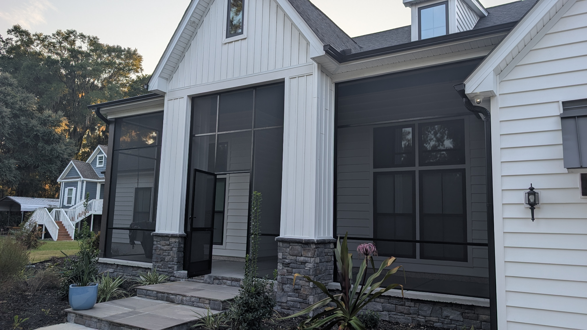 After: Suburban Patio Transformed · Beaufort, SC