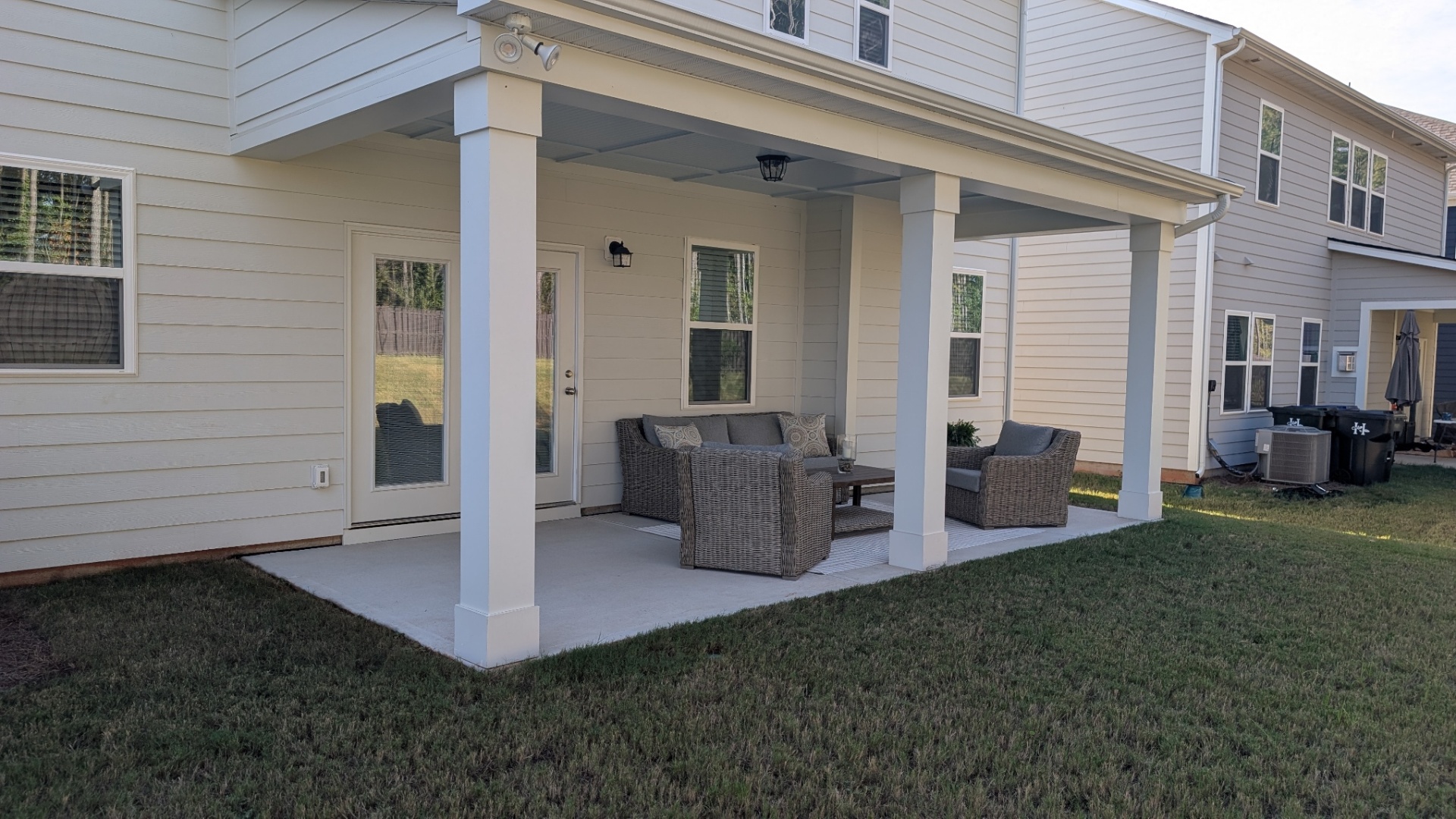Before: Full Porch Refresh · Huntersville, NC